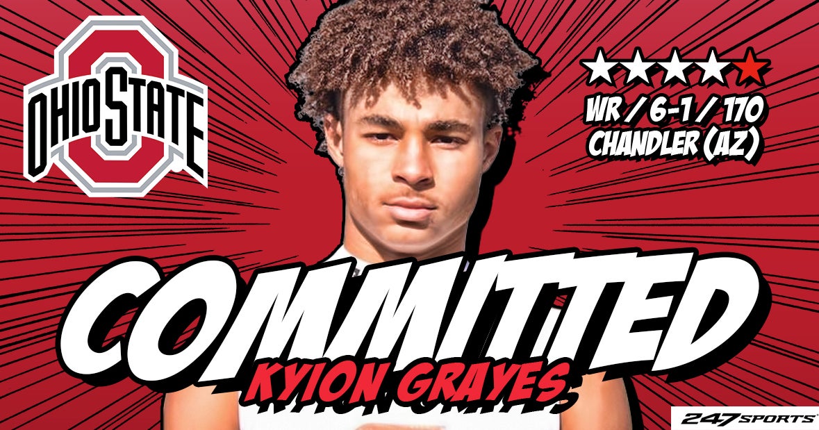 WR Kyion Grayes commits to the state of Ohio
