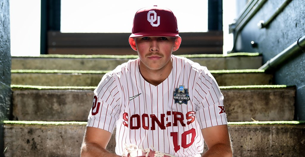 Oklahoma sooners sale baseball jersey