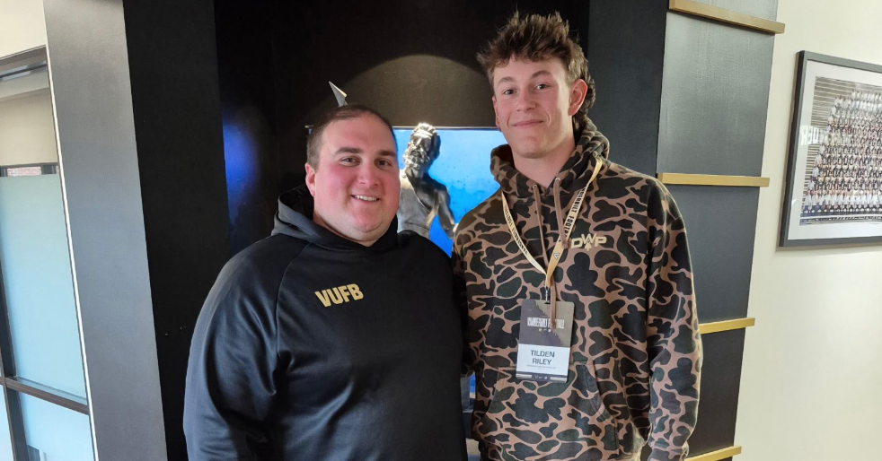 Vanderbilt football recruiting: 3-star TE Tilden Riley talks visit to ...