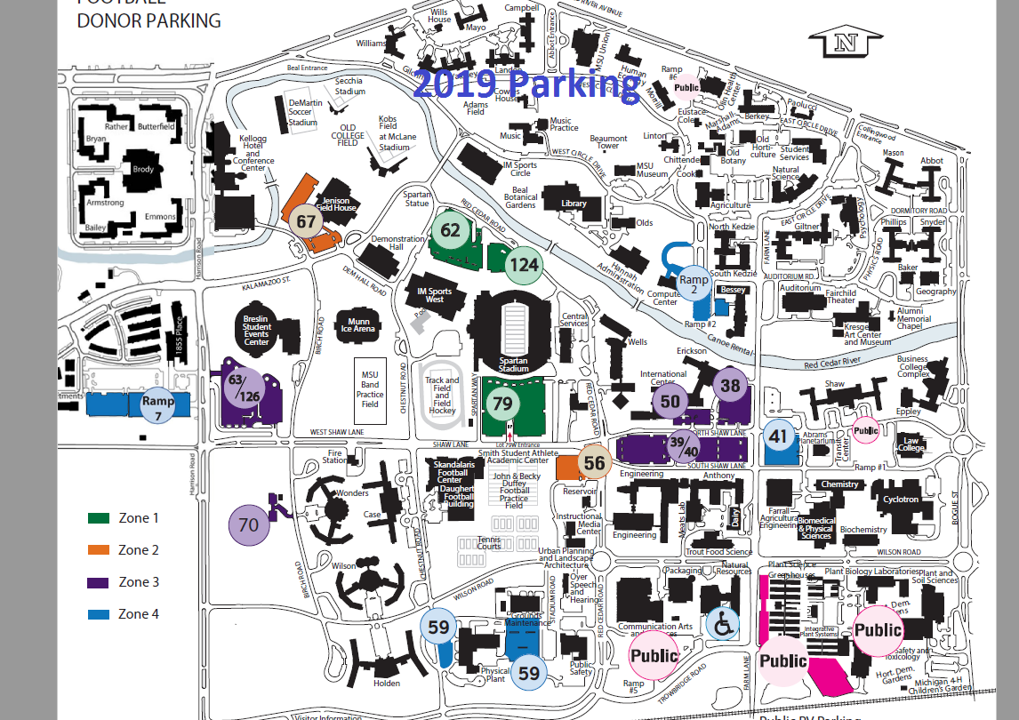 Nmsu Campus Parking Map