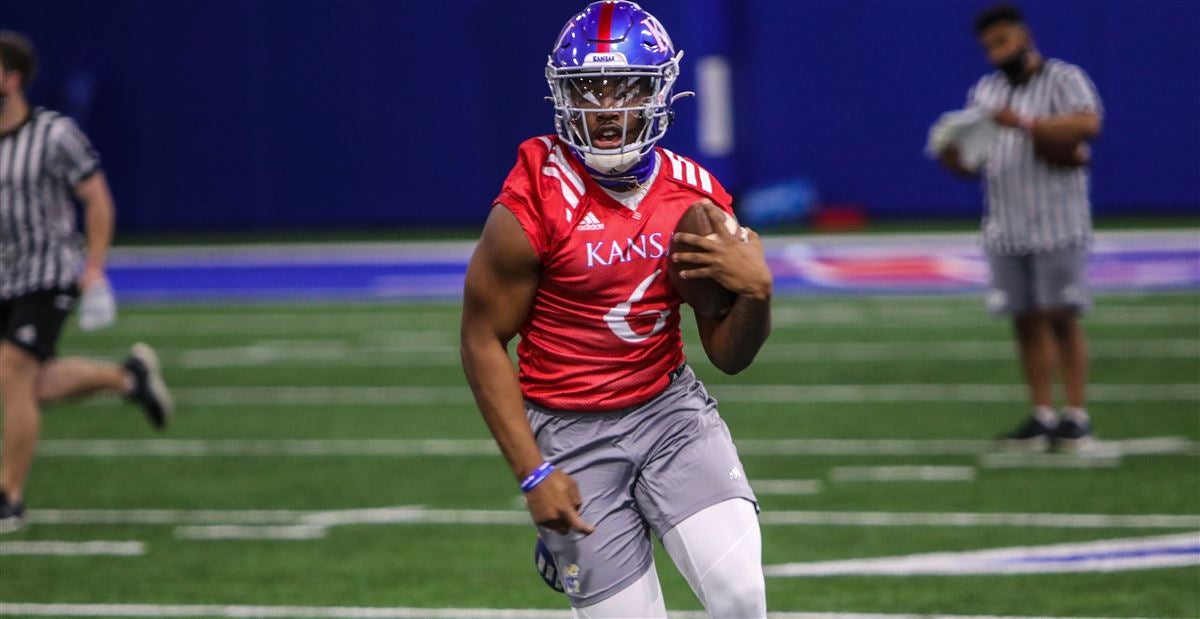 Jalon Daniels working out in the off season for the Jayhawks