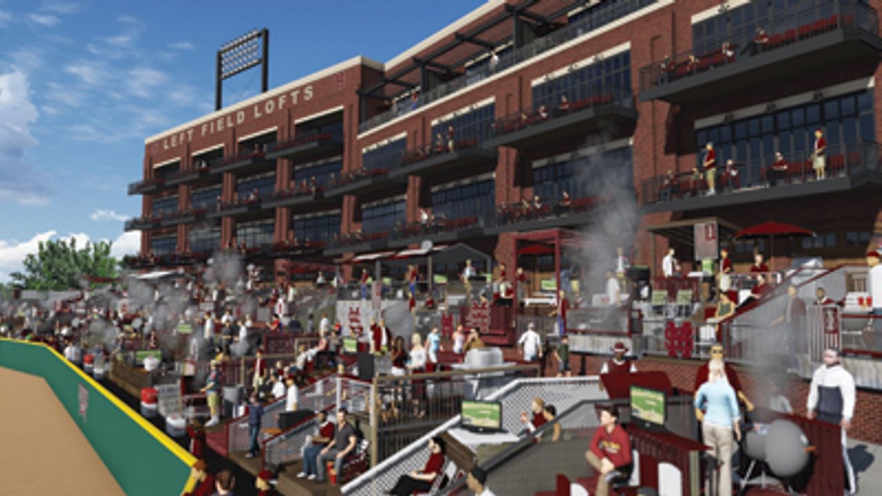 MSU Baseball Stadium Left Field Lofts