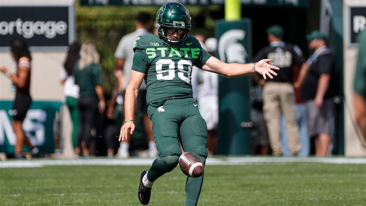 New England Patriots draft Michigan State's Bryce Baringer and Ameer Speed