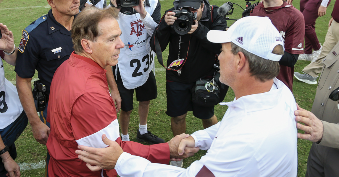 Saban: Texas A&M 'bought every player' in No. 1 recruiting class
