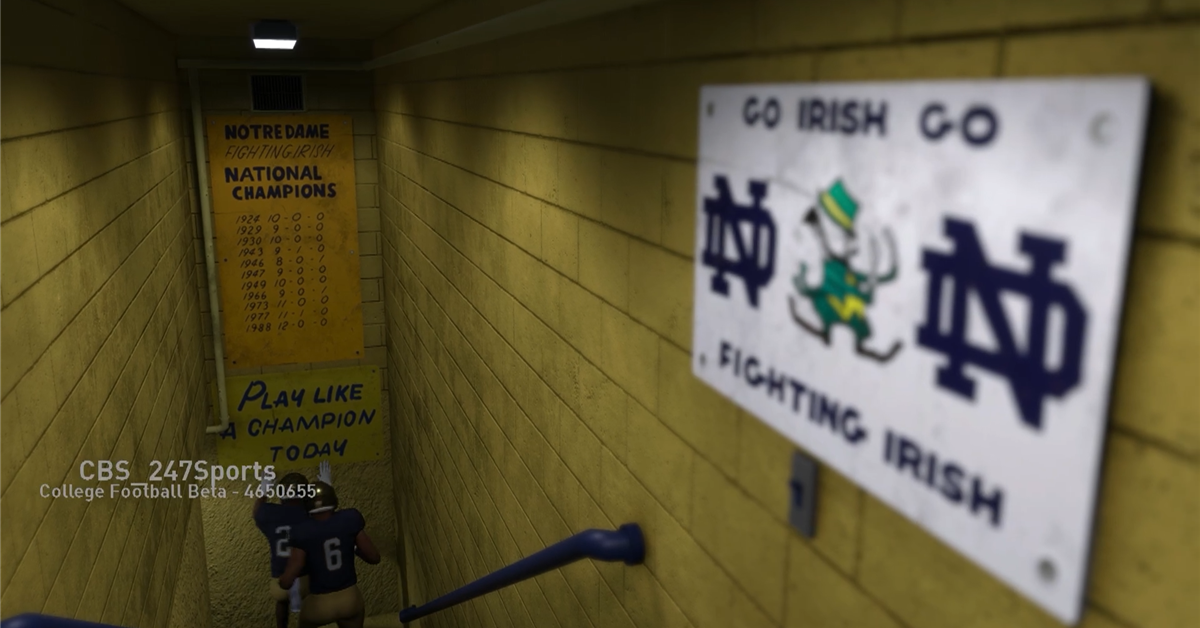 EA Sports College Football 25: Notre Dame Fighting Irish team preview