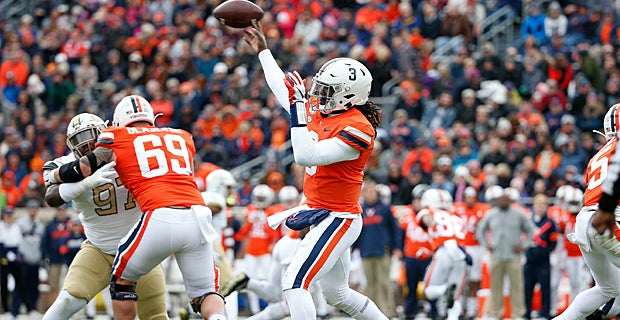 UVA Football players Jelani Woods and Bryce Perkins blossoming in the NFL -  Streaking The Lawn