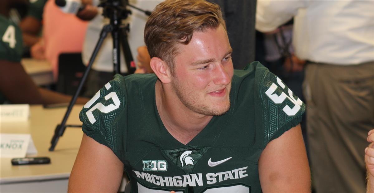 WATCH: Former Michigan State long-snapper Taybor Pepper announces