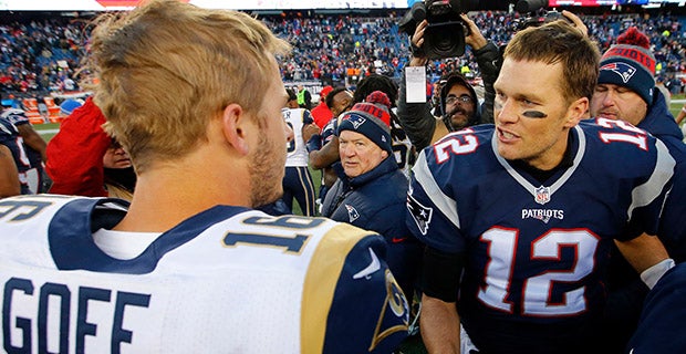Tom Brady and Jared Goff have massive age gap, but same Super Bowl dream