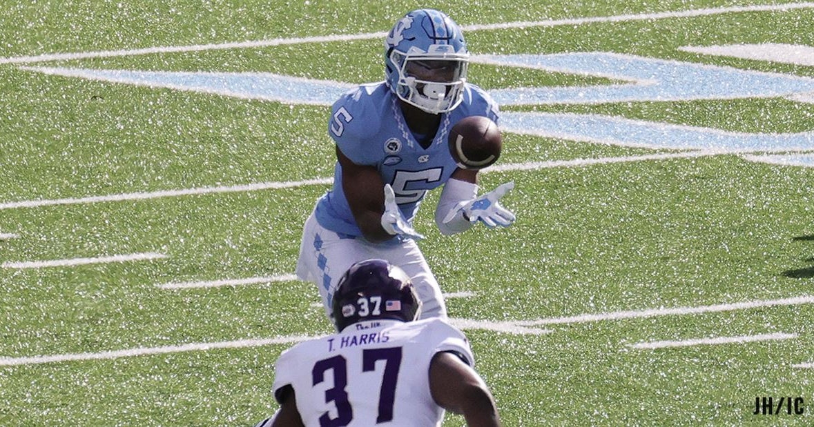 Dazz Newsome, UNC Wide Receivers Eager for Bowl Spotlight Dazz Newsome, UNC Wide Receivers Eager for Bowl Spotlight