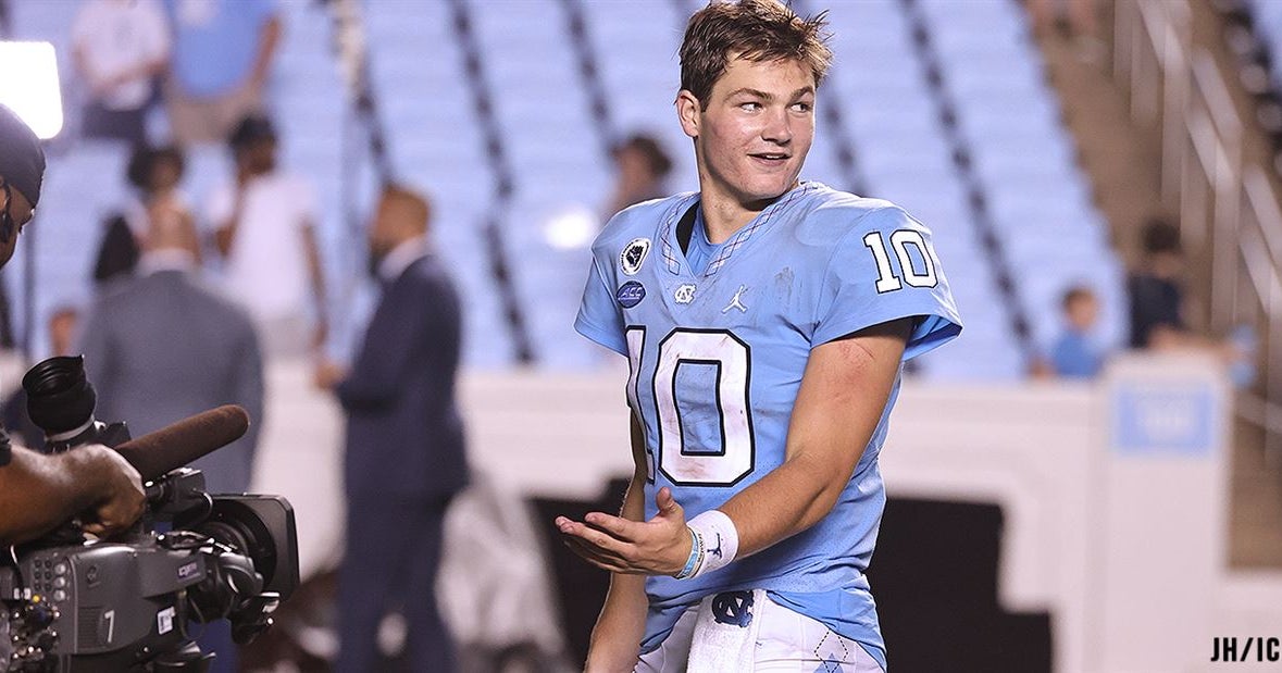 Drake Maye Driving for Improvement Coming Off Superb First Start Drake Maye Driving for Improvement Coming Off Superb First Start