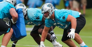 Brendan Mahon impressing Panthers at left guard Brendan Mahon impressing Panthers at left guard