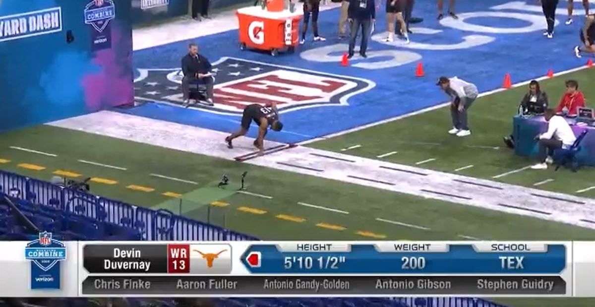 Devin Duvernay runs 4.39 40-yard dash at NFL Combine