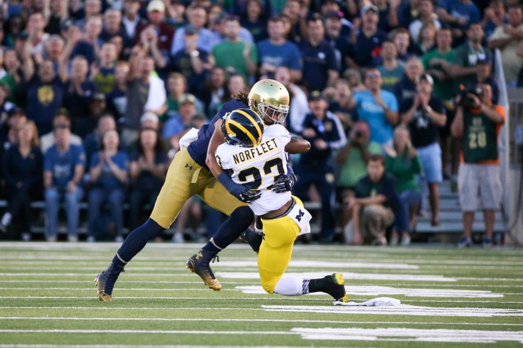 Matthias Farley Hopes To Carve A Special Teams Niche In The NFL -  InsideNDSports