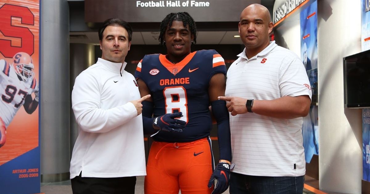 Syracuse football recruiting New York LB Zyian MoultrieGoddard