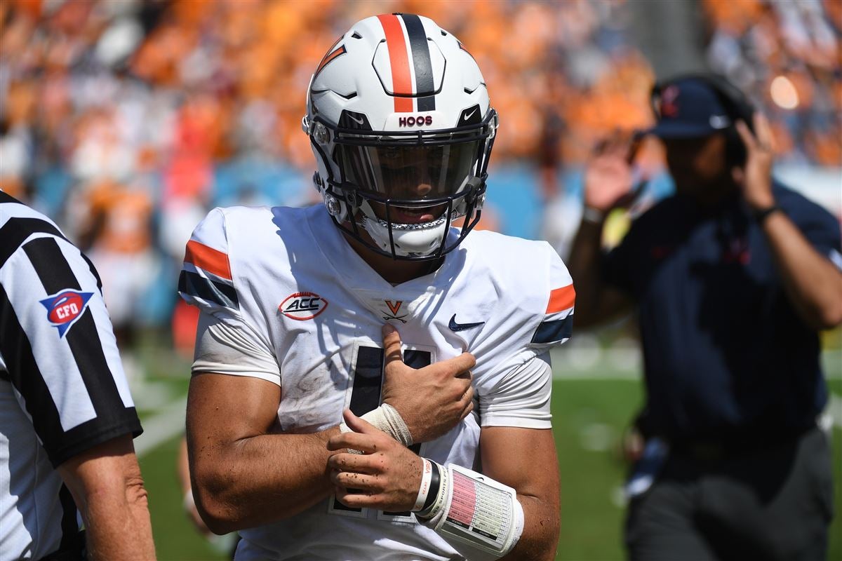 Virginia quarterback Tony Muskett is 'day-to-day,' other injury notes ahead  of JMU