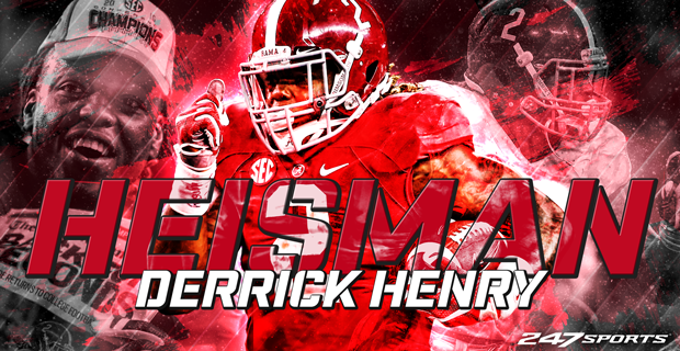 Alabama RB Derrick Henry wins Maxwell Award, Doak Walker Award - ABC7 New  York