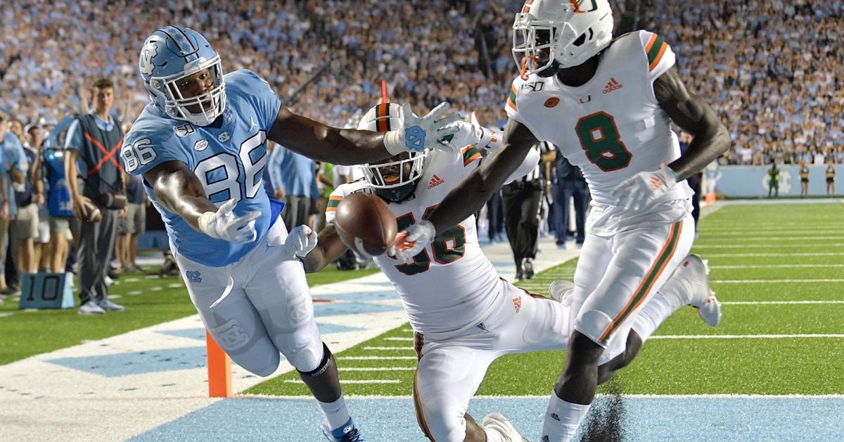 UNC Football Opponent Snapshot: Miami UNC Football Opponent Snapshot: Miami