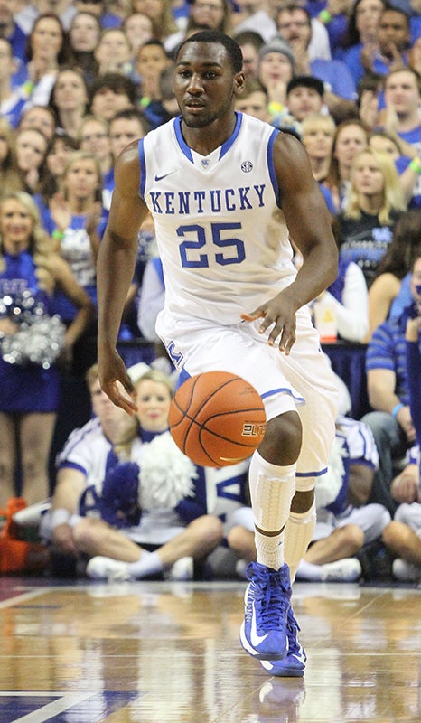 Cowboys attend Kentucky Wildcats Dominique Hawkins' Lakers workout