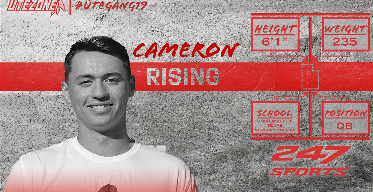 UteZone’s Utah Football Signing Day Profile: Cameron Rising
