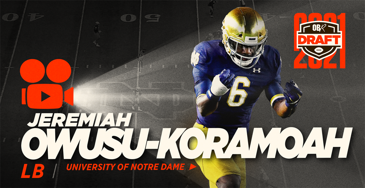 Notre Dame Draft Profile: Jeremiah Owusu-Koramoah, Linebacker