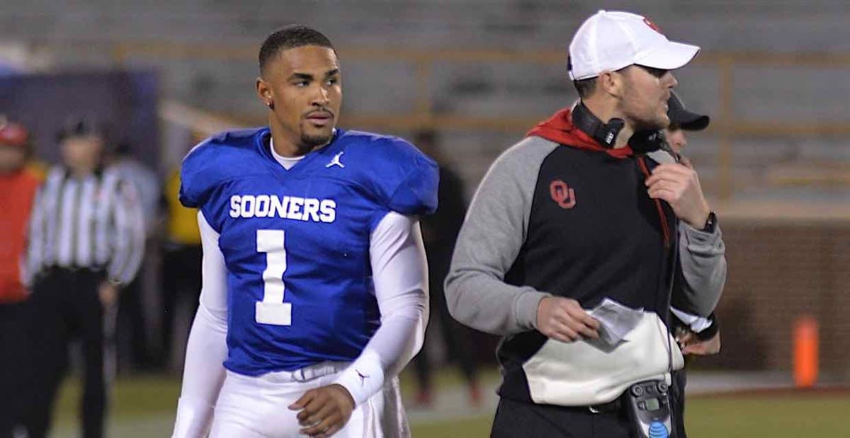 Jalen Hurts Oklahoma Sooners Jordan Brand Alumni Name & Number T