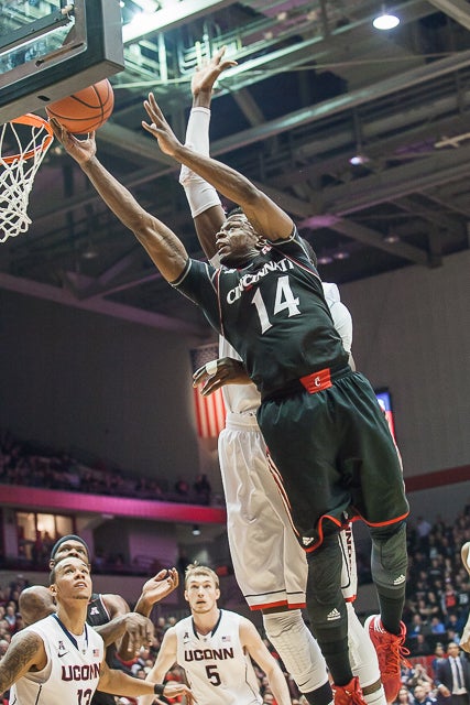 UC Guard Ge'Lawn Guyn, Men's Basketball