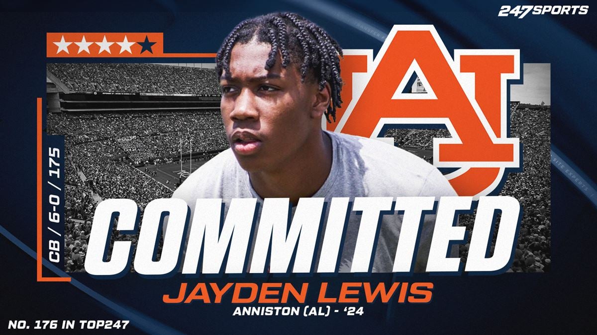 4-Star DB Jayden Lewis commits to Auburn