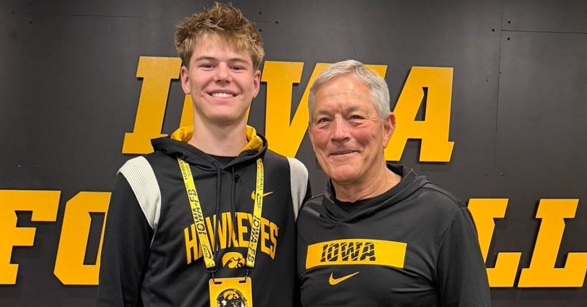 Top100 QB Jake Nawrot recaps 'great' Iowa visit