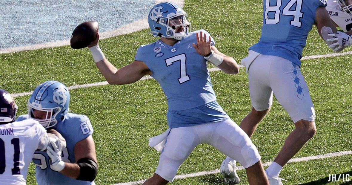 UNC Football's Offense on Record-Setting Track