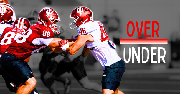 Over/Under Predictions: Does Indiana win multiple CFP games? IU's defense allows less than 10 TDs?