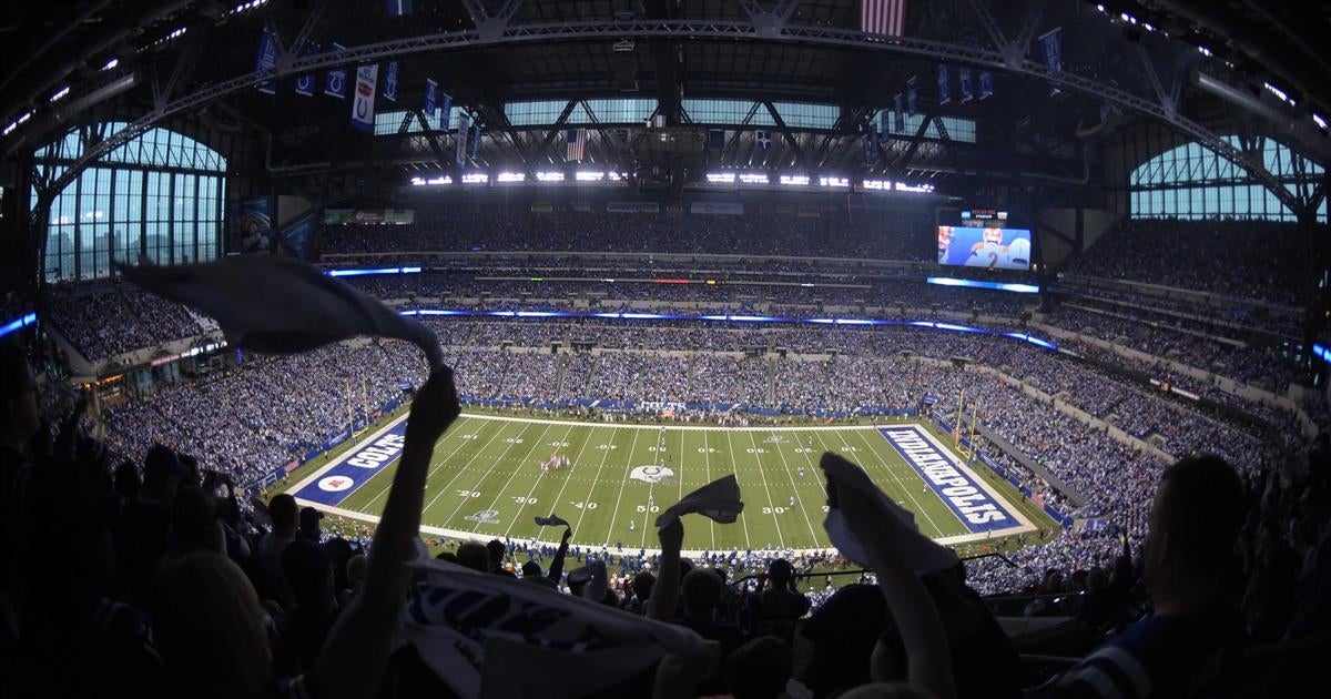 Lucas Oil Stadium at Night - Home of the Indianapolis Colts