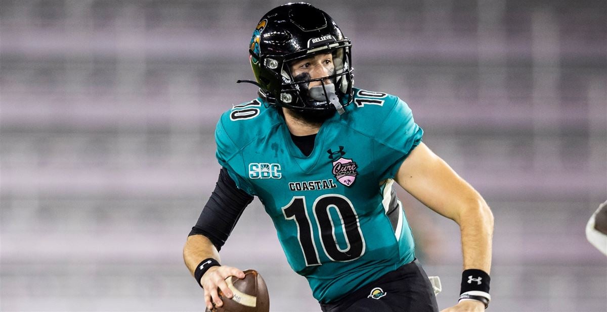 Why Grayson McCall is transferring from Coastal Carolina after playing in  Birmingham Bowl