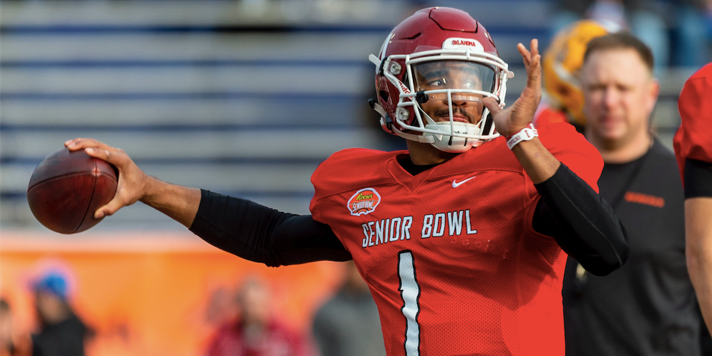 Jalen Hurts named a Senior Bowl 'Practice Player of the Week