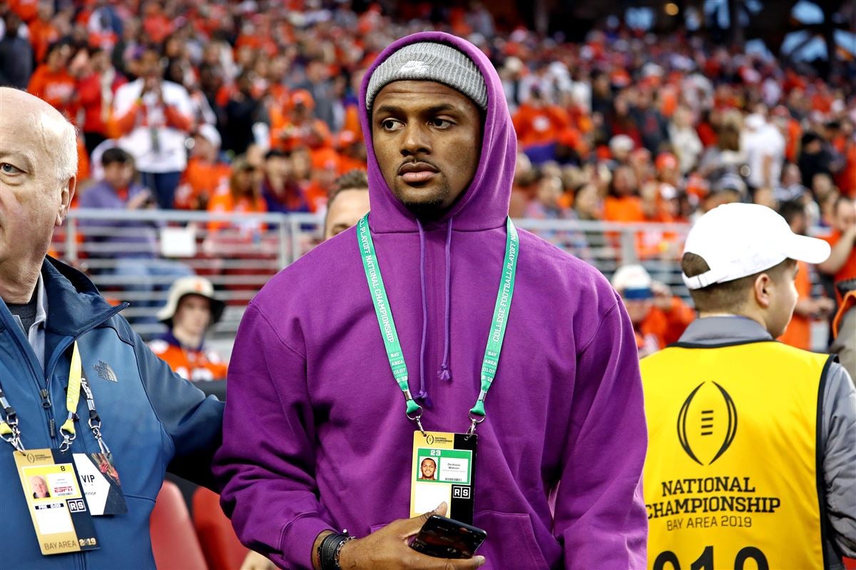 Deshaun Watson was criticized for his clothing and happiness