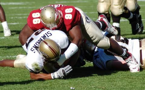 Andre Fluellen Florida State Seminoles Signed 8x10 Photo Detroit Lions NFL