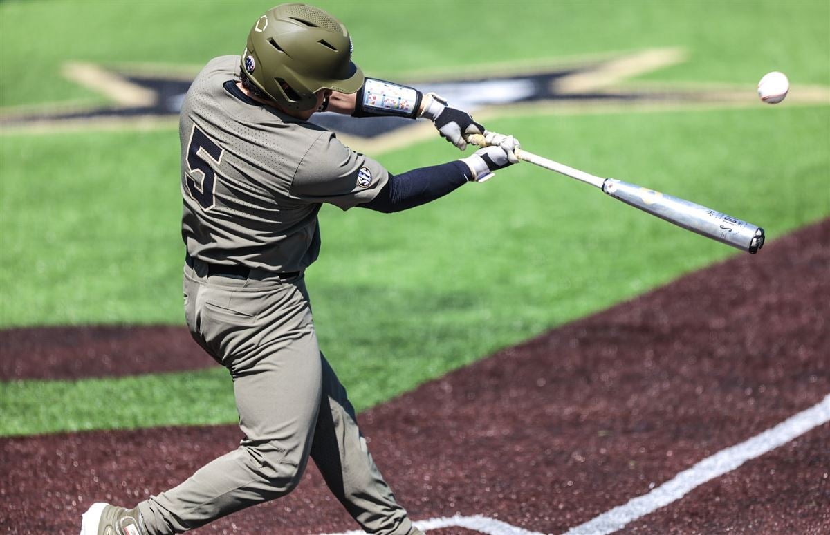 Vanderbilt baseball catcher C.J. Rodriguez in photos