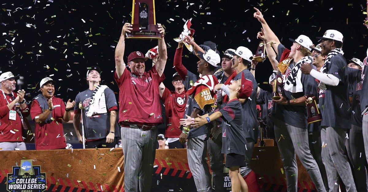 What Skip Johnson, Oklahoma players said after winning the College World Series