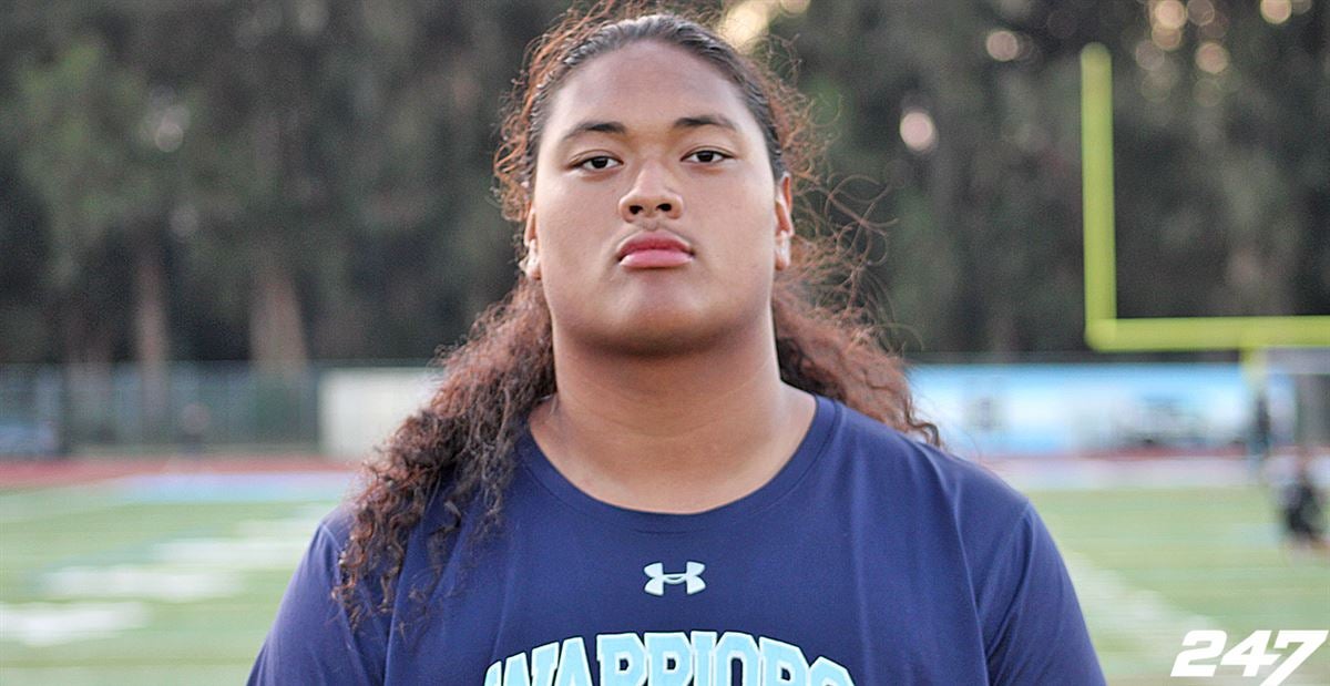 Top247 2025 OL Champ Taulealea the top offensive lineman in Northern