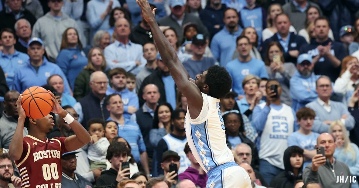 Drake Powell's Active Hands Keep Tar Heels Alive In Win Over Boston College Drake Powell's Active Hands Keep Tar Heels Alive In Win Over Boston College