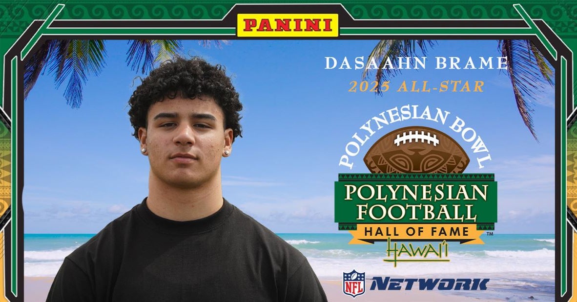 Top247 TE Dasaahn Brame selected to play in 2025 Polynesian Bowl