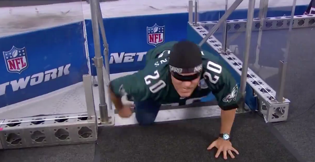 Kyle Brandt Enters Good Morning Football As Brian Dawkins