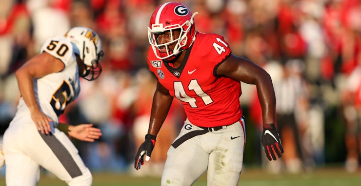 2022 NFL Draft profile: Georgia LB Channing Tindall - Mile High