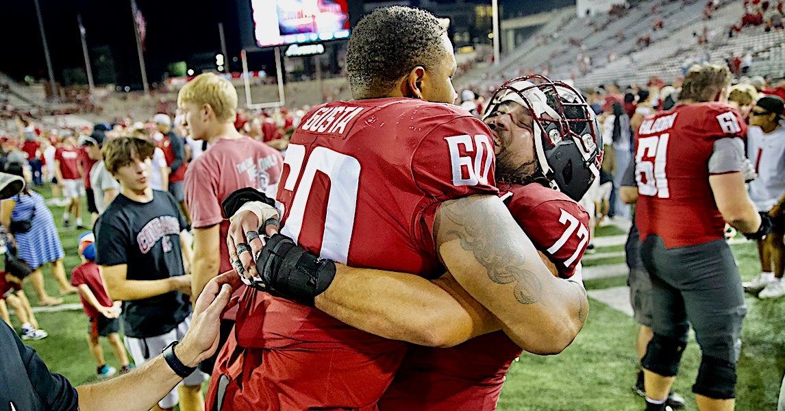 'Our team belongs at the highest level,' says emotional Jake Dickert after WSU's 2-0 start