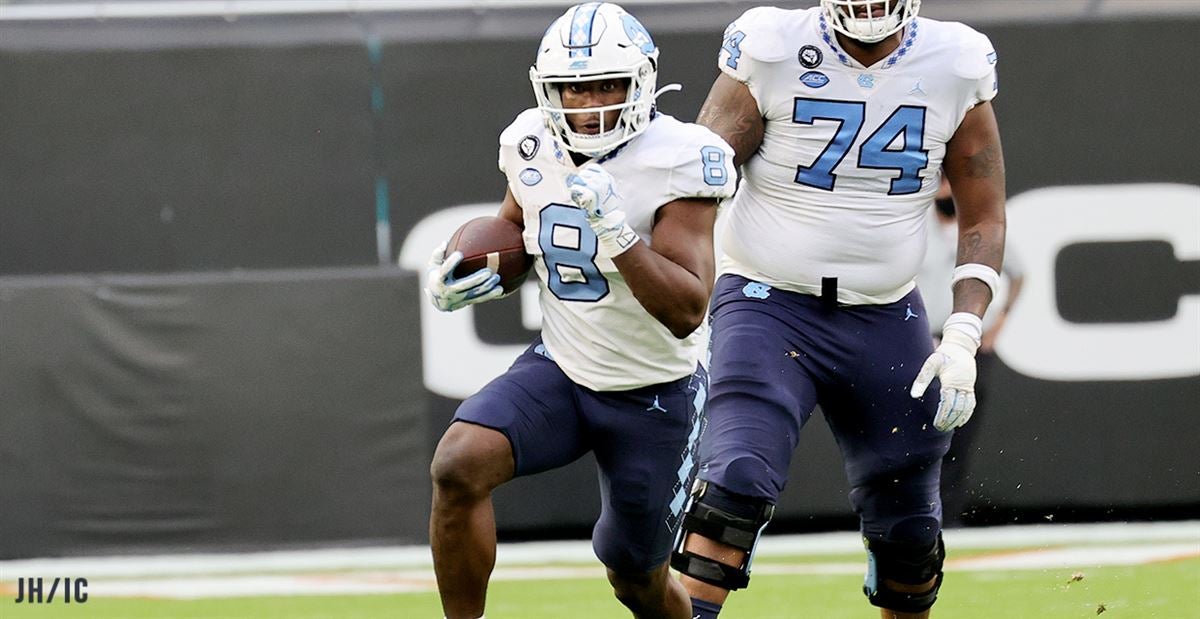 UNC Running Backs Record Monster First Half Against No. 10 Miami