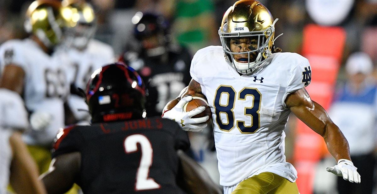 CHASE CLAYPOOL WR  Notre dame fighting irish football, Notre dame irish,  Fighting irish football