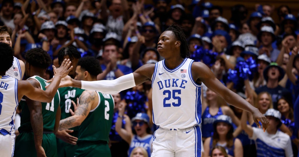 Duke forward Mark Mitchell announces return for 202324 season Former