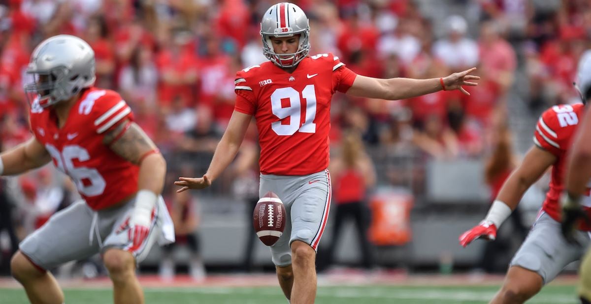 Drue Chrisman passes on fake punt for OSU in Big Ten Championship game