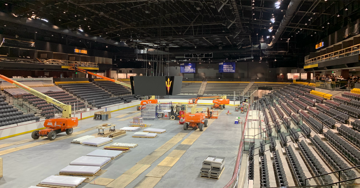 ASU unveils new hockey and multi-sport facility, Mullett Arena
