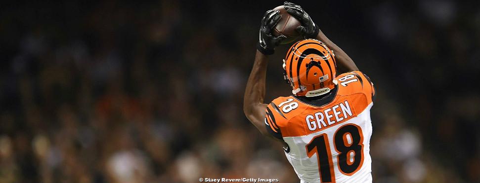 A.J. Green lone Bengals representative for top 50 NFL jersey sales