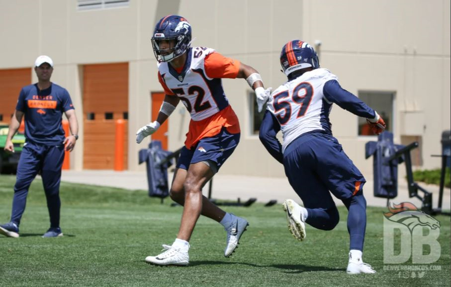 Broncos rookie Bradley Chubb hitting all right notes in camp – The